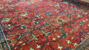 Persischer Bijar Garrus Teppich aus dem 19. Jahrhundert