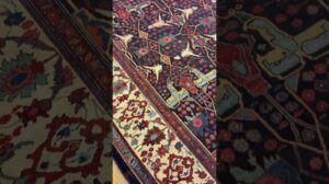 Persischer Bijar-Teppich aus dem 19. Jahrhundert #19036 -*