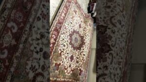 Persischer Teppich Tabriz Design – eines der einzigartigen Designs, etwa 40 Jahre alt