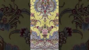 Persischer handgewebter Tabriz-Teppich - Seide & Wolle - 1,47 m x 2,06 m - #2302