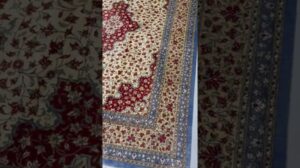 Persischer handgewebter Teppich - 100% Seide - Ahmadi Qom - 4' 7" X 6' 1" - #2305