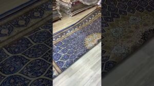Persisches Qum-Seiden Teppichlager für den Großhandel in China.
