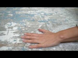 Pierre Cardin Opera 501 silberblauem Teppich