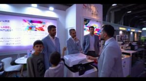 Präsenz der Firma Satin Etikett auf der fünfzehnten Teppichmesse Teheran (FMCEX2023)