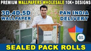 Premium Tapeten Großhandel | 10.000+ Designs | 3D, 4D, 5D Tapeten | Pan-India Lieferung | WallFashion