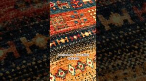 Produktvorstellung ★ Gabbeh (Gabe) Einführung des blauen Gazni-Wool-Gabbeh【Oriental Moon】#Shorts