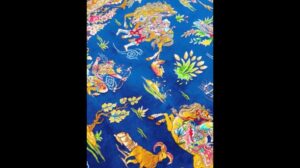 Qum Teppichläufer Jagddesign Orientalischer Seidenpersischer Teppich 3×9,84ft