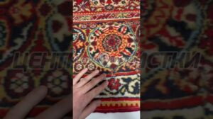 Restauration eines Teppichs mit Überlagerung #Reinigungszentrum