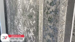 ✔ Schön und attraktiv gewebter Teppich in Grau mit hoher Qualität ✔