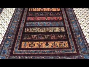 Schöner handgeknüpfter Teppich | Reine Wolle & Pflanzenfärbung | Teppich | Afghanischer Teppich