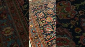 Spät 19. Jahrhundert W. Persischer Bijar-Teppich #25966 -*