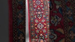 Spät des persischen Isfahan-Teppichs des 19. Jahrhunderts #antiketeppich #antik #antiquitäten