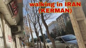 Spazieren in Iran (KERMAN)/Straße Molavi und JAHAD