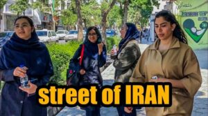 Straße von Arak, Iran - Stadtführung - Frühling 2023