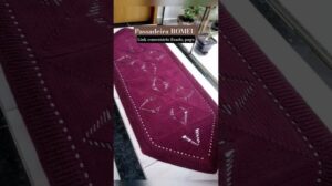 Tapete Passadeira ROMEU LUXO Schritt für Schritt Samuel Muleke Kunsthandwerker