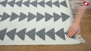 Tapis Kilim BERBI WENDEN - aus Baumwolle - Eine Liebe zum Teppich