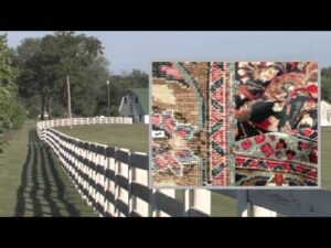 Teppich Mashad signiert