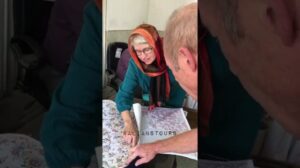 Teppichdesign im Basar von Kashan