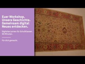 Teppichmuster und abstrakte Gärten - Digitaler Workshop zu den Themen Teppichkunst & Gartentradition