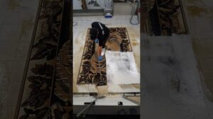 Teppichreinigung aus dem Raum des Rauchers 🚬