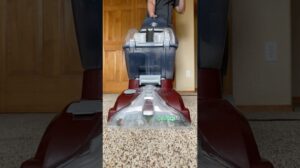Teppichreinigung mit dem Hoover PowerScrub #teppichreinigen
