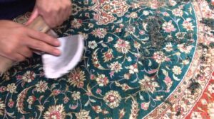 Teppichreparatur: Shären