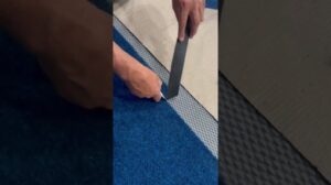 Teppichverbindung (Teppich schneiden)