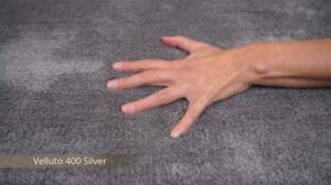 Velluto 400 Silber / Ezüst Teppich (Lalee)