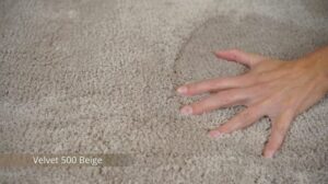 Velvet 500 beige / bézs Teppich (Lalee)