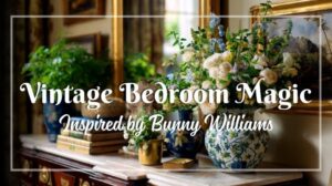 Verwandle dein Schlafzimmer in eine Vintage-Oase im geschichteten, luxuriösen Traditionsstil von Bunny Williams