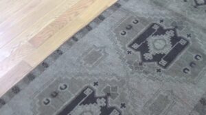 Vintage Afghan Baluch Naturfarbener Läufer Handgeknüpft Aus 100% Wolle Orientalischer Teppich 221715