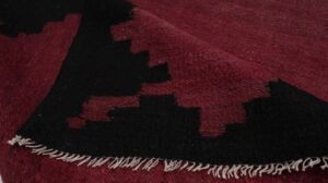 Vintage Bidjar Persischer Kilim, Solider Teppich in Rot- und Rosatönen - Teppich & Kilim - 33373