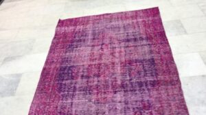 Vintage Teppich Fuchsia 12621