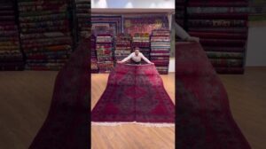 Vollseiden-Teppich aus Qum mit besonderen Farben und Mustern – Wählt unbedingt einen Qum-Teppich, ihr werdet es nicht bereuen, liked und abonniert!