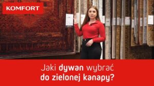 Welcher Teppich passt zur grünen Couch?