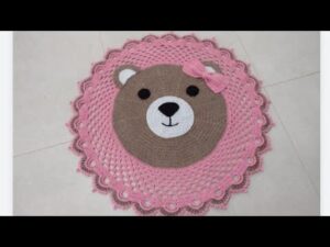 Wie ich den Bärenteppich gemacht habe. Babyzimmer - 2022