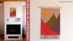 Wie man Wandteppiche mit Häkelgarn Schritt für Schritt macht und wie man eigene Designs erstellt
