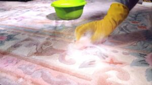 Wie man einen Teppich reinigt und Flecken entfernt | Effektive und günstige Hausmittel