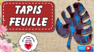 Wie man einen XL-Badezimmerteppich näht @IsacouturePassion Nähanleitung