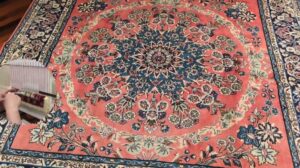 Yazd Perserteppich Größe 200 x 200 Kia Perserteppiche