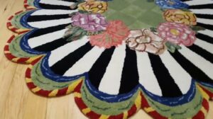 Zen Teppich Kenzie Design Blumenteppich