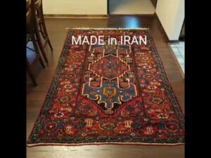 Zenjen Perserteppich | Anker-Medaillon | 4,6 × 7 ft.