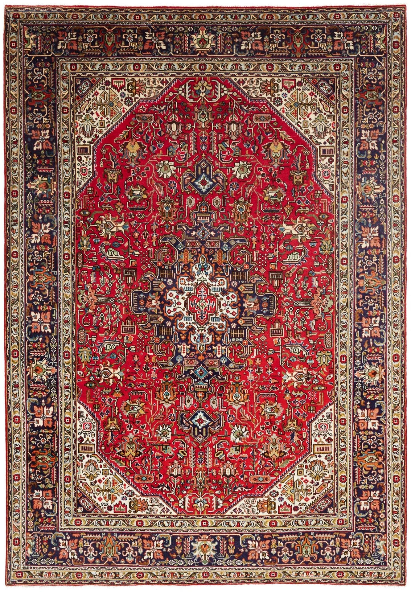 Orientteppich Isfahan 250 x 360 cm Wolle handgeknüpft