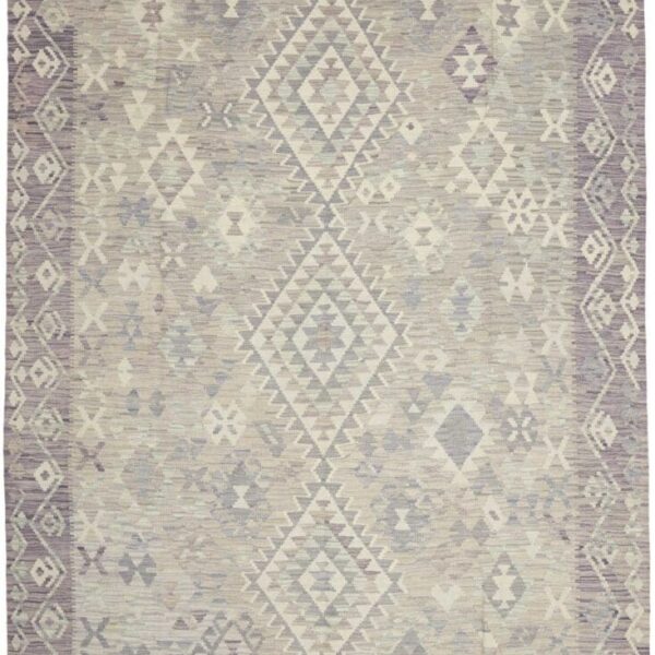 Orientteppich Kelim 211 x 293 cm Schurwolle handgewebt rustikal