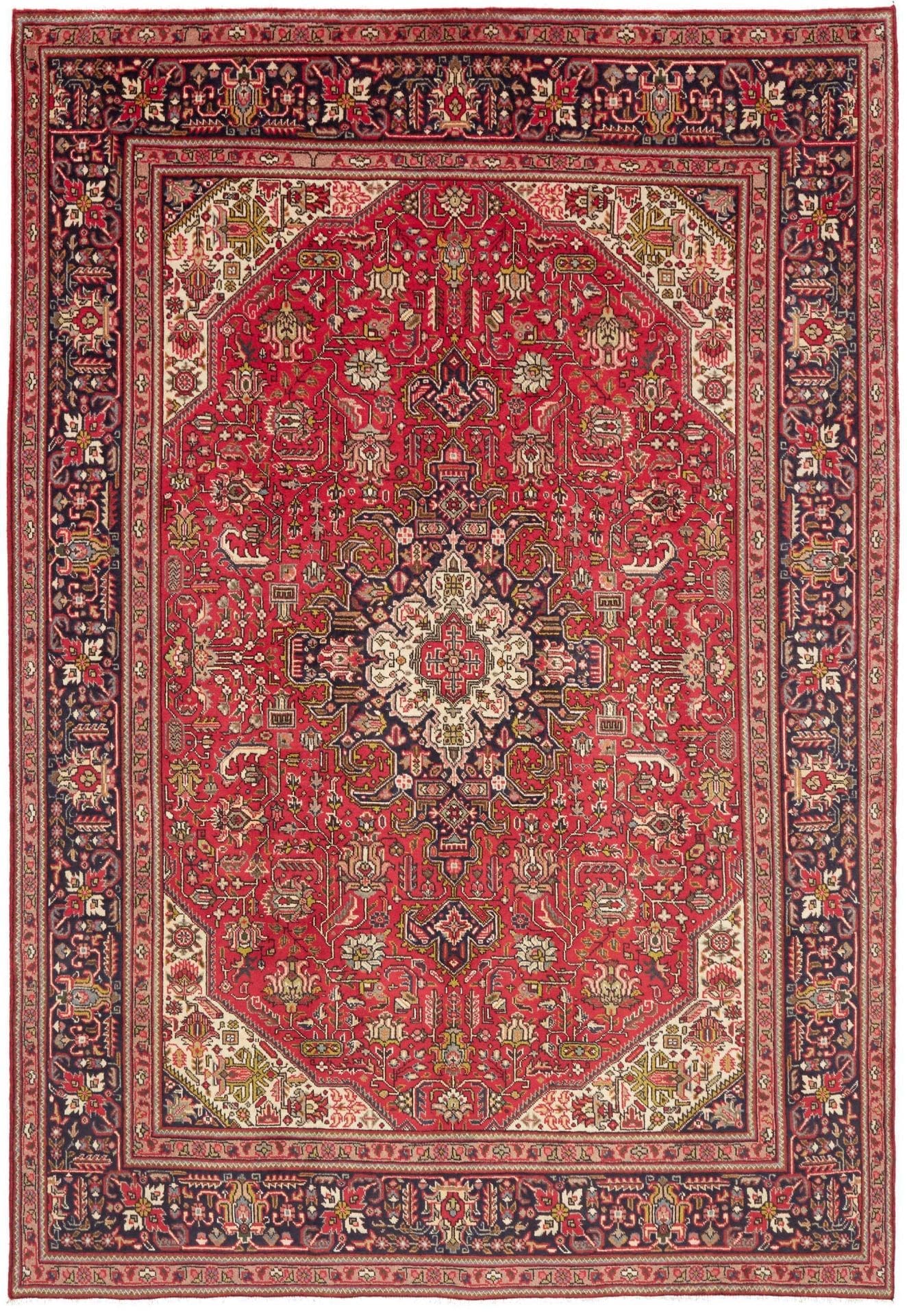 Perserteppich Isfahan 200 x 300 cm Wolle handgeknüpft