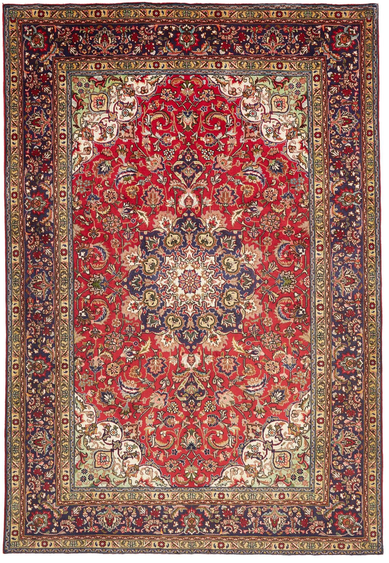 Perserteppich Isfahan 240 x 340 cm Wolle handgeknüpft