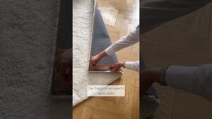  so bleibt euer Teppich an Ort und Stelle! 🛋️#hack #interior
