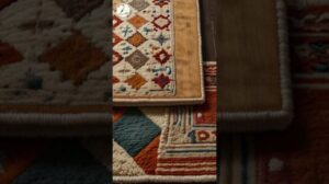 „Avantgardeteppiche: Unregelmäßige Formen für Deinen Boden“