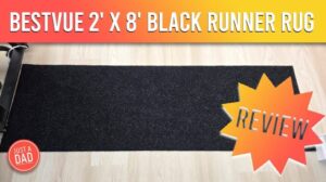 „BESTVUE 2'x8' Schwarzer Läuferteppich EHRLICHE BEWERTUNG“