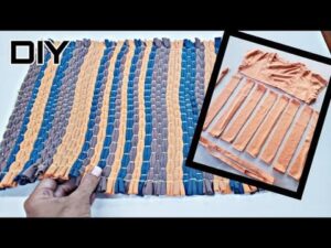„DIY-TEPPICH ODER MATTE AUS ALTEN T-SHIRTS - Fabiana Marquesini - 357“